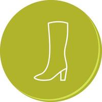 Long Boots Vector Icon