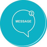 Message Bubbles Vector Icon