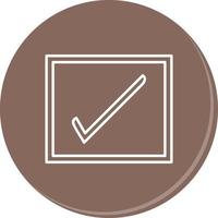 Checkbox Vector Icon
