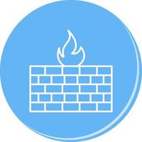 Firewall Vector Icon