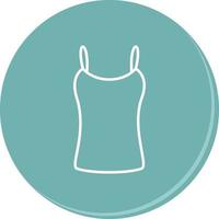 Ladies Vest Vector Icon