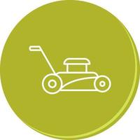 Lawn Mower Vector Icon