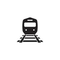 Train logo concept icon illustration vector