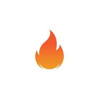 plantilla de logotipo de llama de fuego icono vectorial logotipo de petróleo, gas y energía vector
