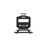 tren logo concepto icono ilustración vector
