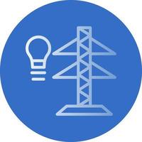 Electricity Vector Icon Design