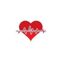 Heartbeat Cardiogram Icon Vector illustration