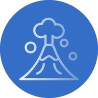 Volcano Vector Icon Design