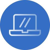 Laptop Screen Vector Icon Design