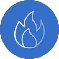 Flame Vector Icon Design