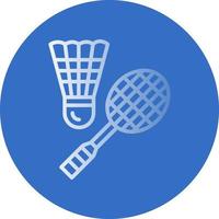 Badminton Vector Icon Design