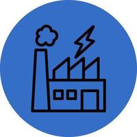 Power Plant Vector Icon Design