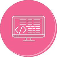 Coding Vector Icon