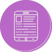 Ebook Vector Icon