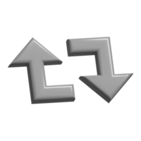 repost refresh reload icon 3d png