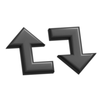 repost refresh reload icon 3d png