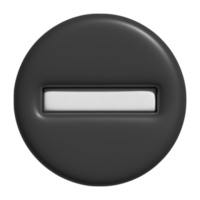 do not entry sign 3d icon png