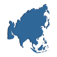 asiatisk område 3d png