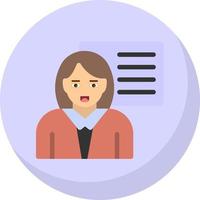 Teacher Vector Icon Design