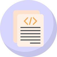 Script Vector Icon Design