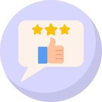 Good Feedback Vector Icon Design