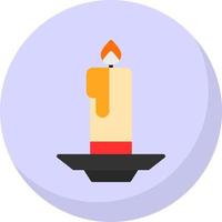 Candle Vector Icon Design