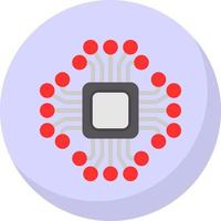 Artificial Intelligence Vector Icon Design