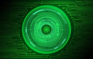 Modern Cybersecurity Technology Background with Globe vector