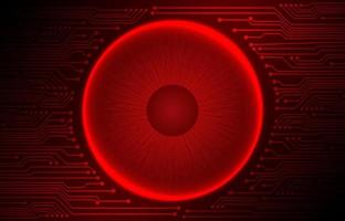 Modern Cybersecurity Technology Background with Globe vector