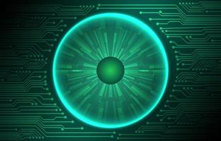 Modern Cybersecurity Technology Background with Globe vector