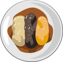 haggis neps e tortini png grafico clipart design