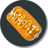 hot dog png conception graphique clipart