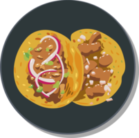 Tacos png graphic clipart design