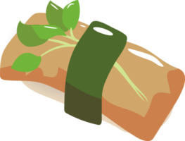 sushi tonfisk png grafisk ClipArt design
