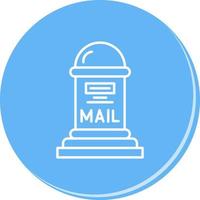 Mail Box Vector Icon