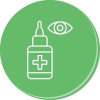 Eye Drop Vector Icon