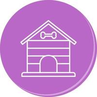 Dog House Vector Icon