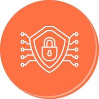 Cyber Security Vector Icon