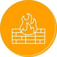 Firewall Vector Icon