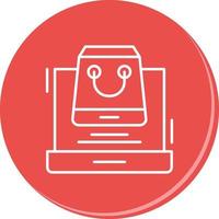 Online Shopping Vector Icon