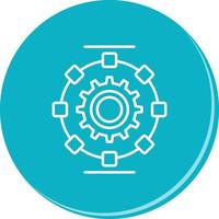 Automated Process Vector Icon