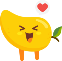 Mango Cartoon Character png