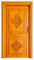 de madeira porta para decorativo. png