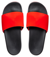 new red and black sandal png