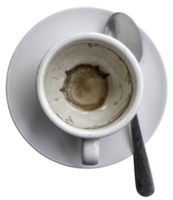 tazza di caffè vuota png