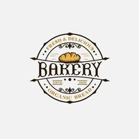 Bakery logo template Premium Vector