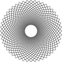 simple circle pattern vector illustration.