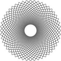 simple circle pattern vector illustration.