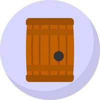 diseño de icono de vector de barril