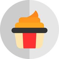 diseño de icono de vector de cupcake